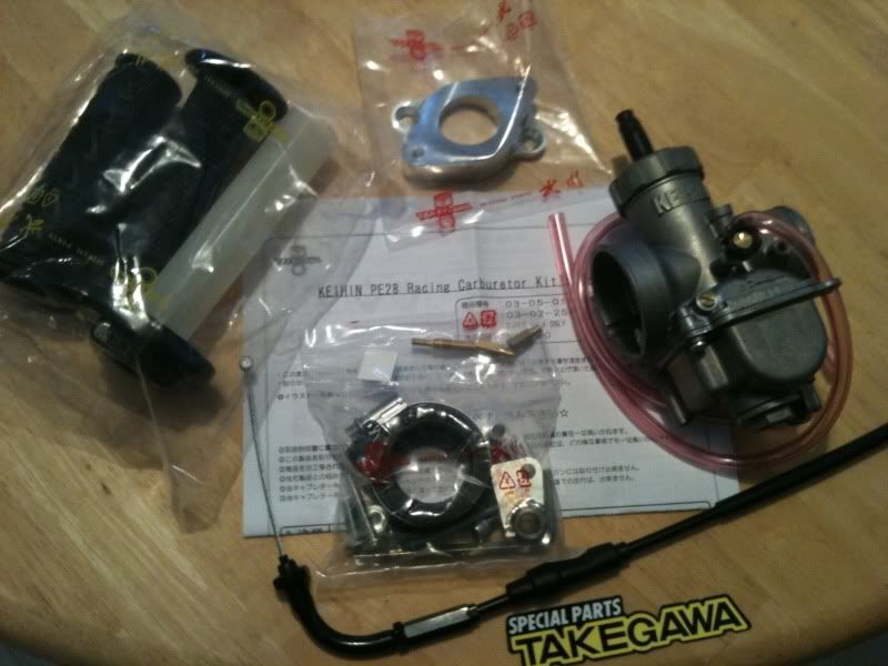 28mm Keihin Carb on a XR100? SuperMoto Junkie